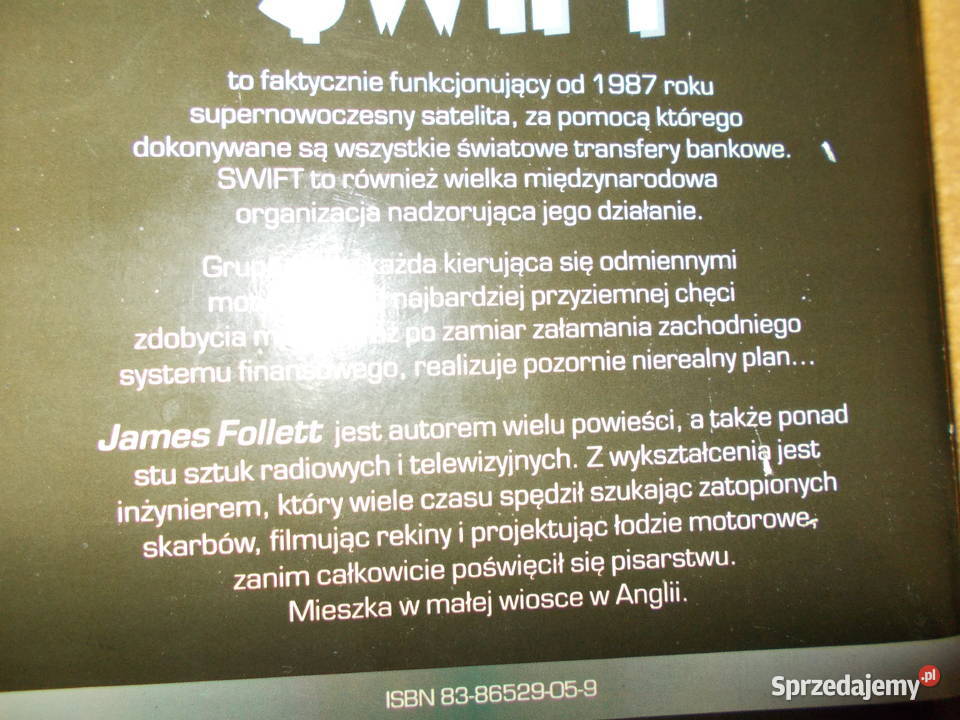 James Follett Swift Głubczyce