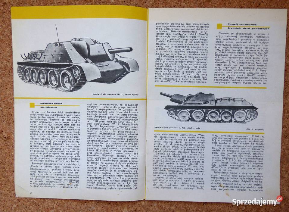 Magnuski Działo pancerne SU85 Warszawa