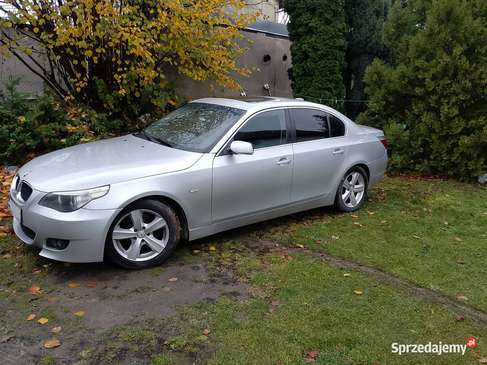 Bmw e60 22 lpg zarejestrowany skóra full benzyna+LPG