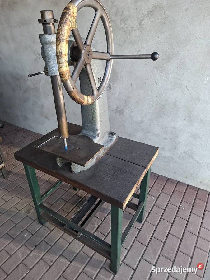 Prasa Zębatkowa Hahn Kolb Stuttgart Solidna Berejów