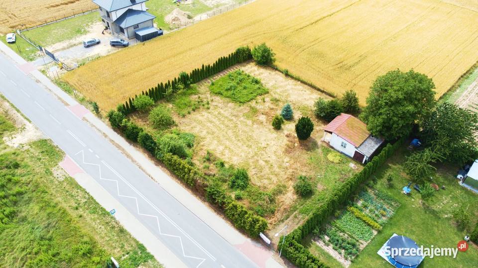 Działka budowlana z pełnym uzbrojeniem Kijany Sprzedaż lubelskie