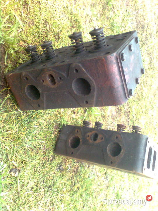 zetor 25 chłodnica i 2 x głowica uszkodzony sprzedam
