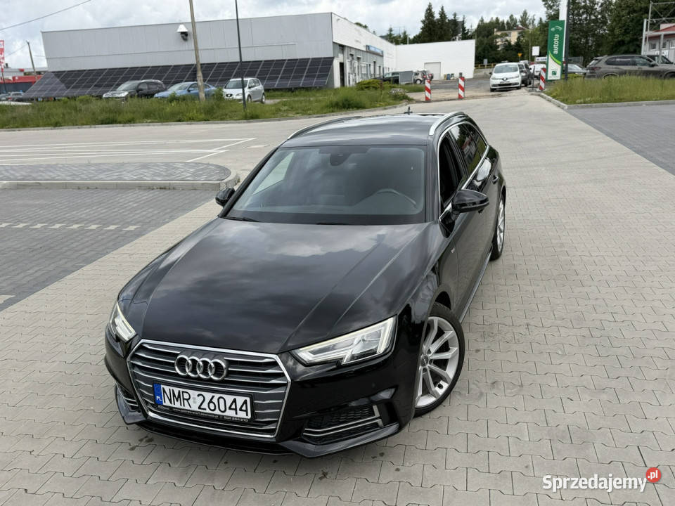 Audi A4 Avant 20 TDI 150 FULL LED PEŁEN SLINE lakier metallic Motoryzacja Mrągowo