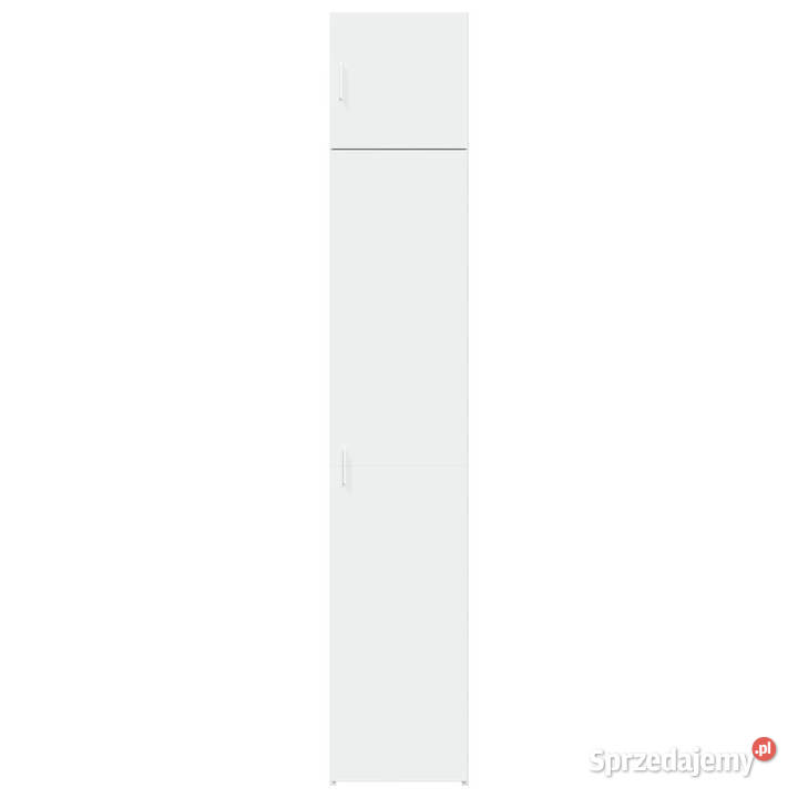 Wąska szafka biała 40x425x225 materiał Warszawa