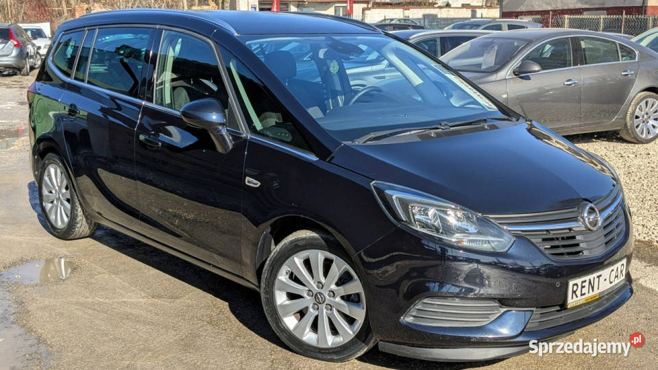 Opel Zafira 20D130OPŁACONYBezwypadkowyAutomat isofix Częstochowa sprzedam