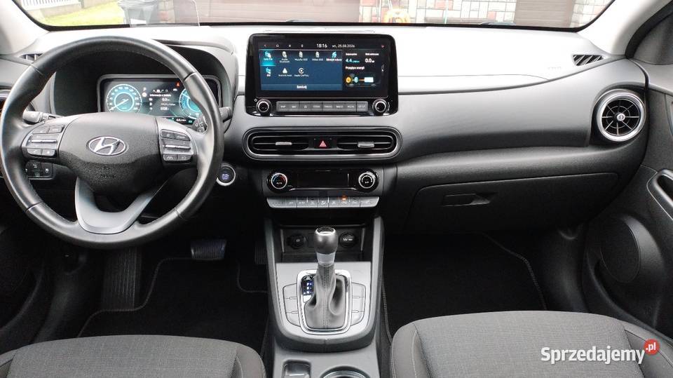 Hyundai Kona Hybrid 16 Automat 141 super stan światła przeciwmgielne Bielsko-Biała sprzedam