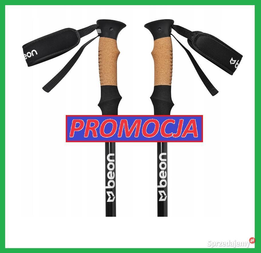Kijki Trekkingowe Beon Pro Black 61135 czarny mazowieckie