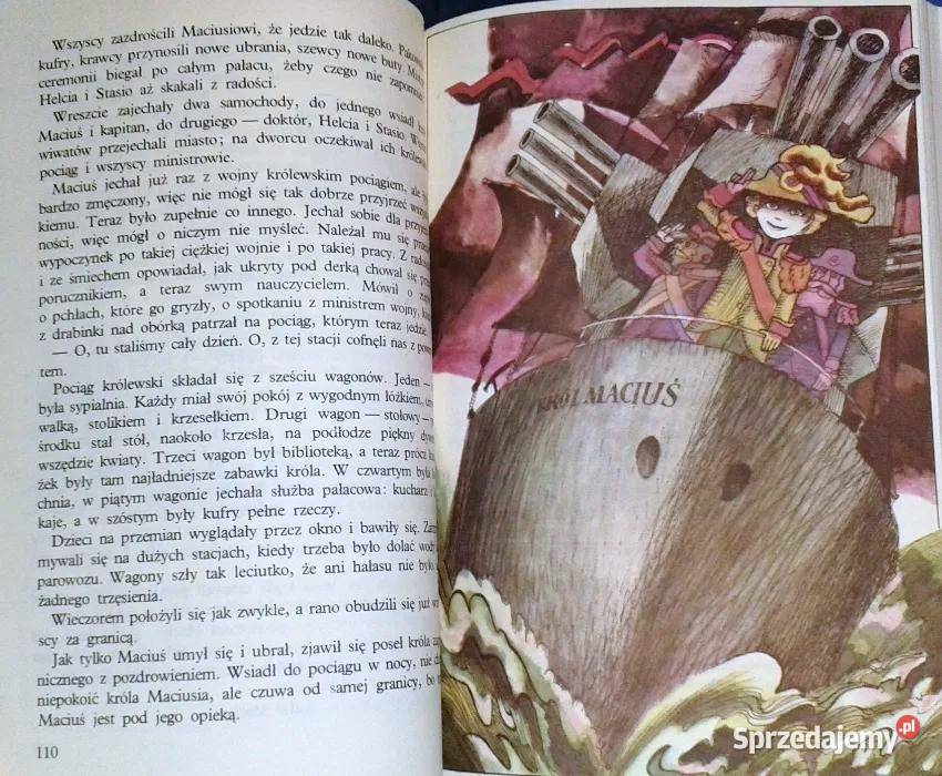 Król Maciuś Pierwszy Janusz Korczak miękka Chełm