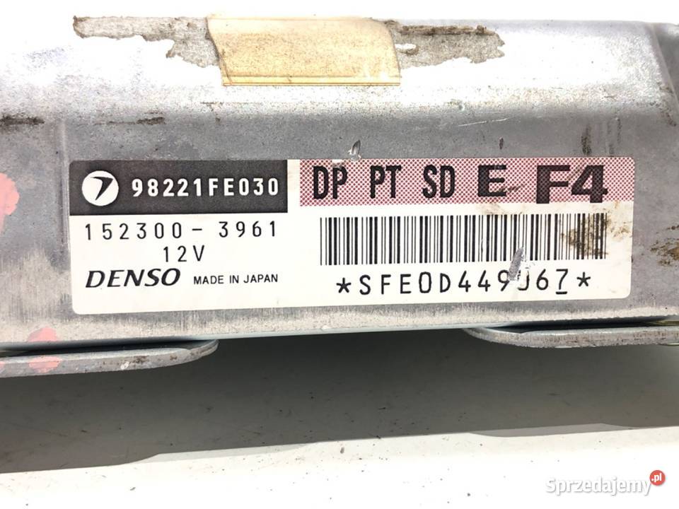 SENSOR AIRBAG SUBARU IMPREZA II 98221FE030 0008