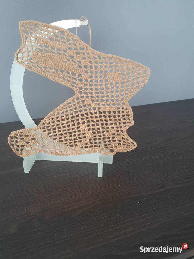 Zajączek Wielkanocny ozdoba okienna