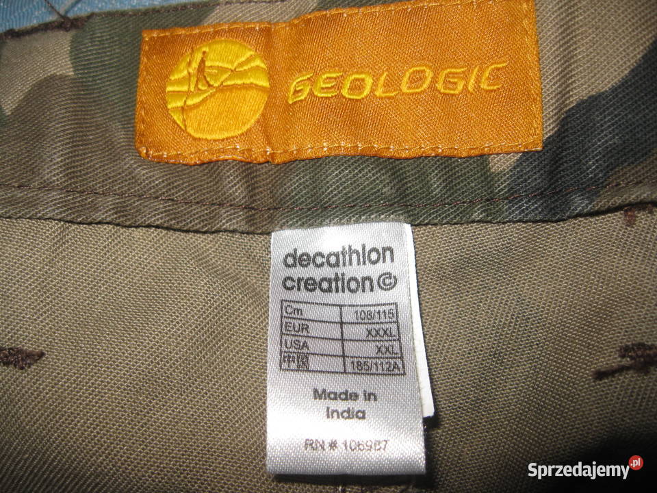 Spodnie wojskowe woodland GEOLOGIK 175180105110 lubuskie Żary