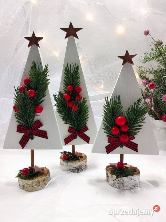 Drewniane choineczki magia świąt w naturalnym Wrocław