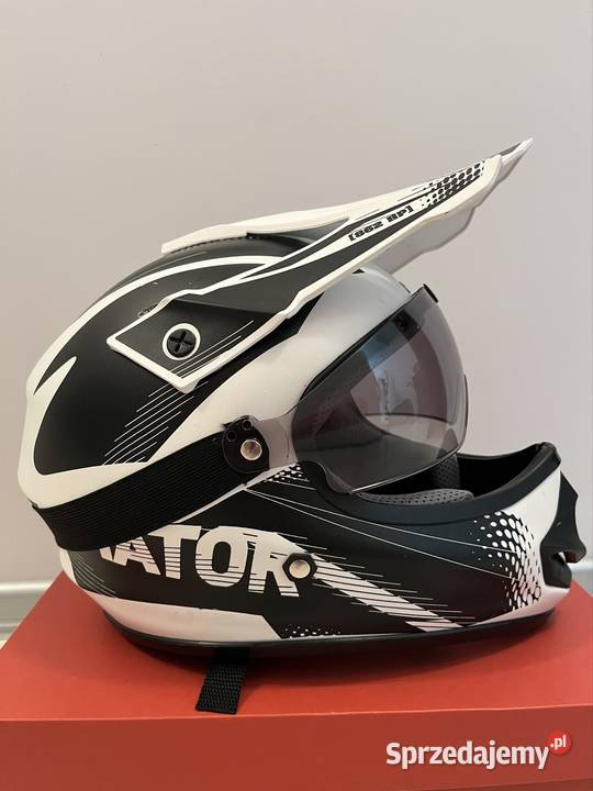 Kask motocyklowy quad cross enduro XL Ruchenka