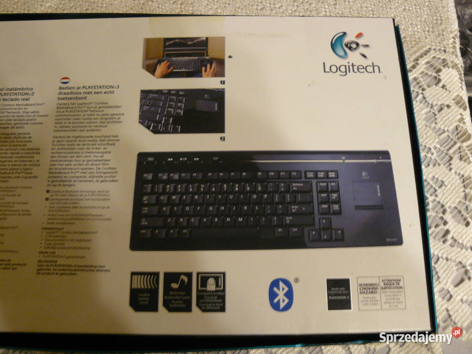 Klawiatura Logitech bezprzewodowa bluetooth