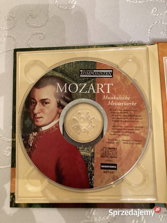 Płyta Cd Album Mozart Musikalische Meisterwerke śląskie