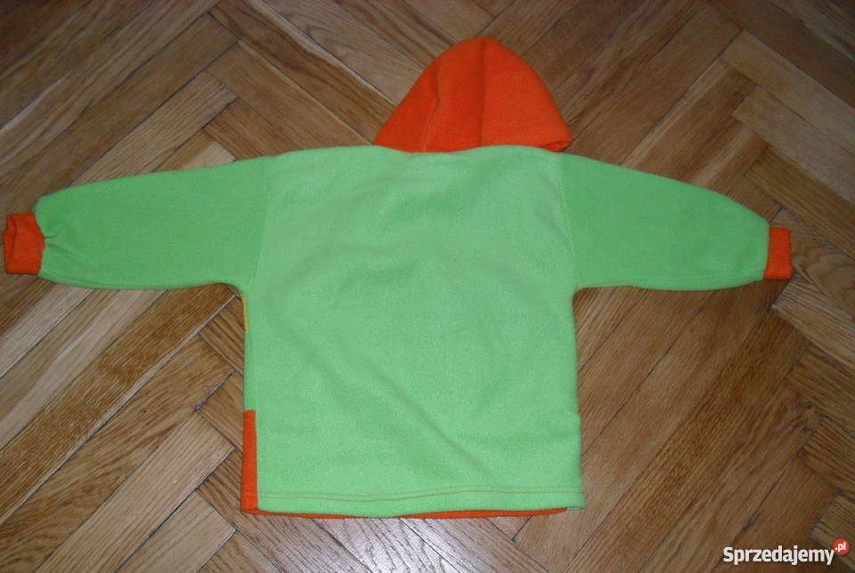 ZIELONA BLUZA POLAR Z KAPTUREM R110116 6 lat+ Łódź