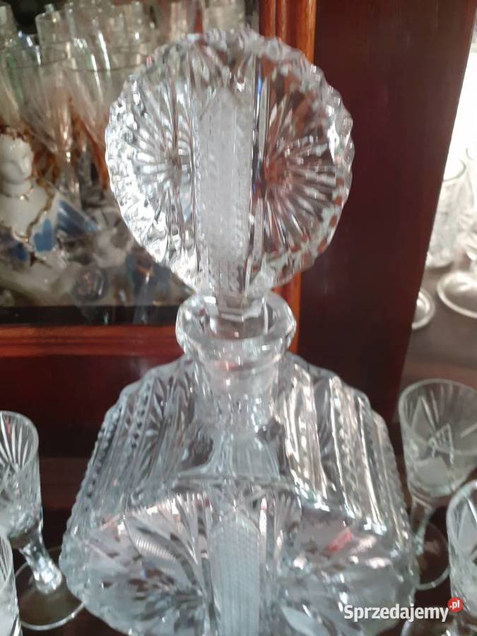 Krysztalowy Komplet do likieru sprzedam
