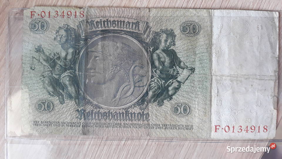 50 Marek Niemcy 1933 r seria FJZ Konin