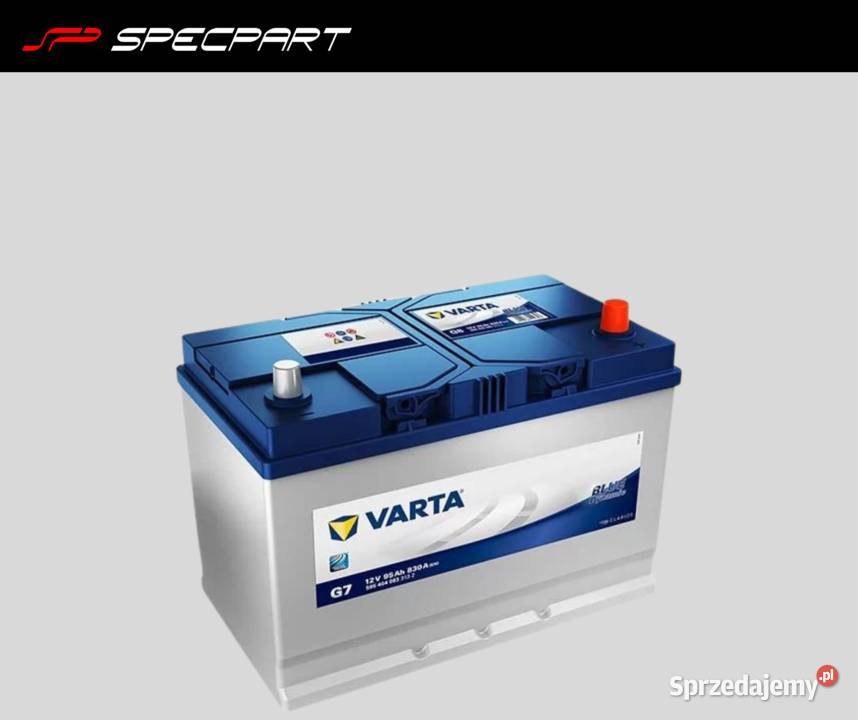 Akumulator VARTA Blue Dynamic G7 95Ah 830A EN P