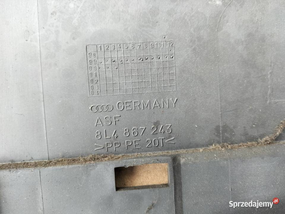 AUDI A38L A3 8L OSŁONA SŁUPKA DRZWI PRAWA LEWA Kamień-Kolonia