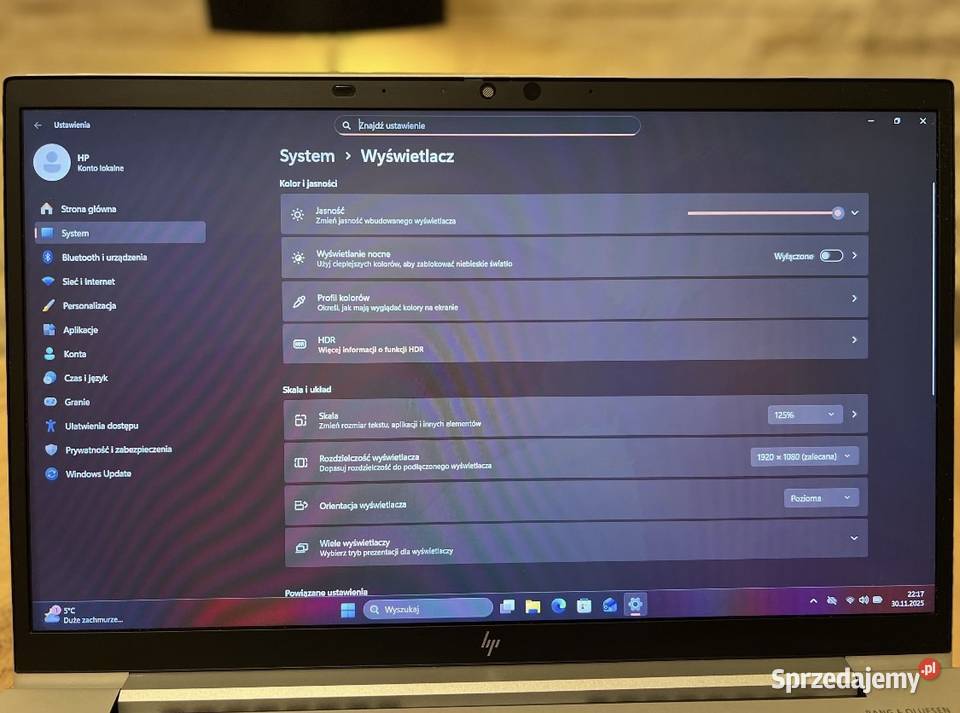 Biznes klasa Nowy HP 14 i58x440Ghz 32GB SSD 2TB Zakopane