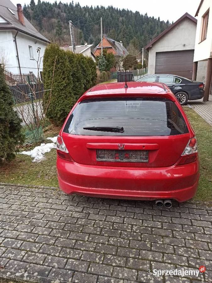 Honda civic 14 benzyna sport lampa tył Rok produkcji 2004 śląskie Bielsko-Biała