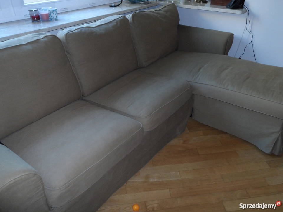 EKTORP naroznik sofa leżanka 2 pokrowce Warszawa