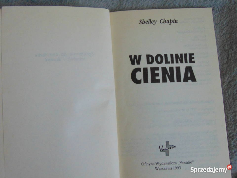 W dolinie cienia Shelley Chapin miękka Lublin