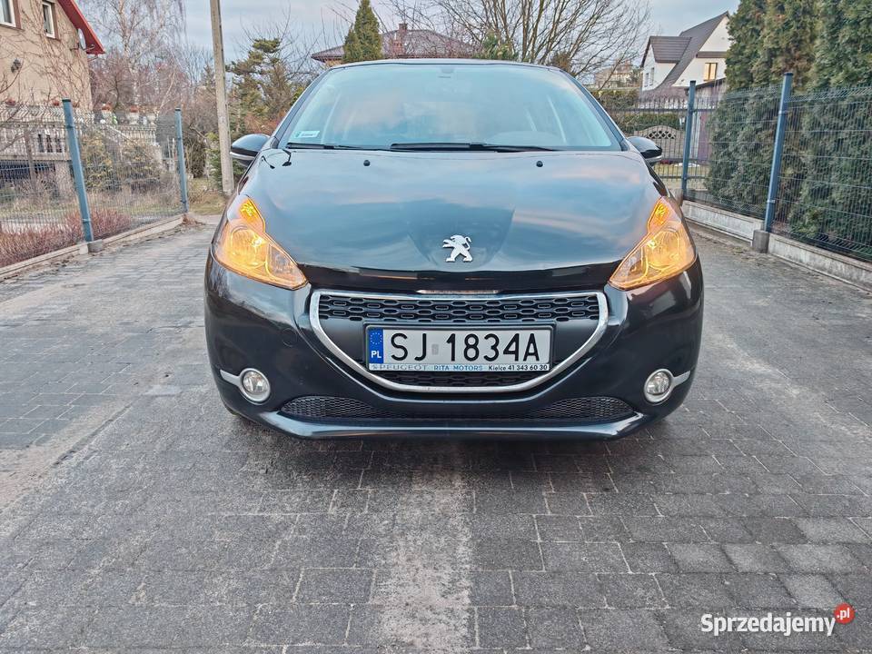 Peugeot 208 14 hdi 2012 czarny śląskie