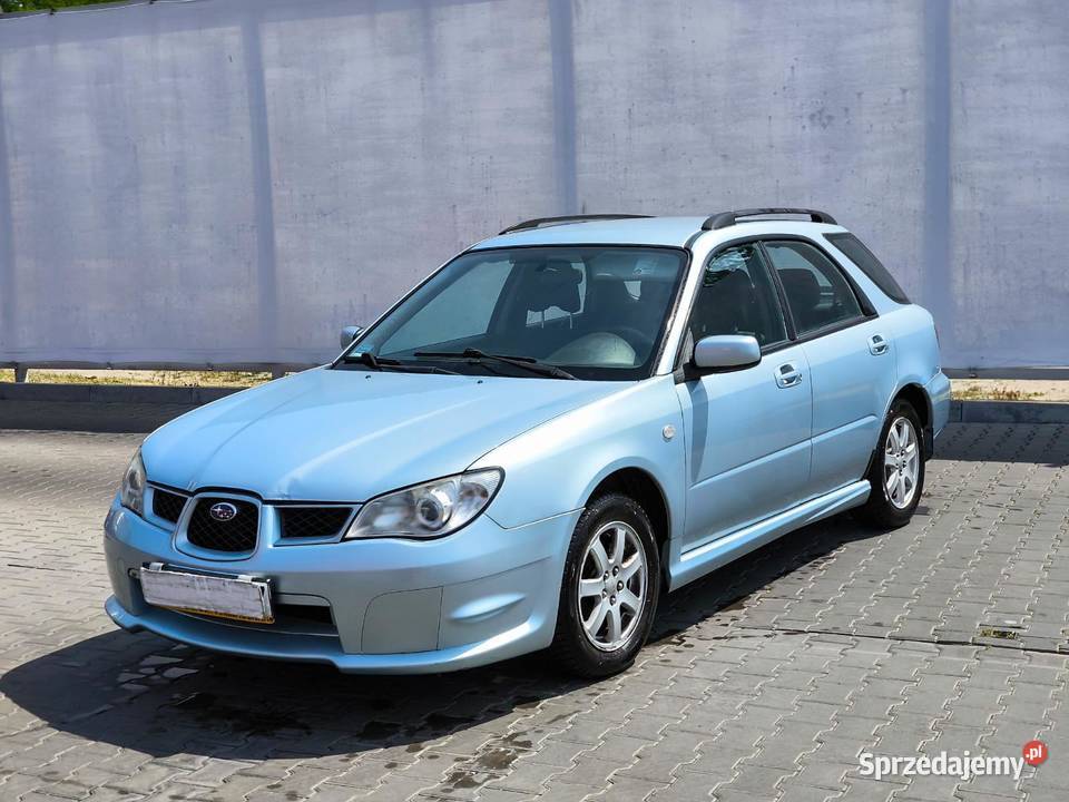 Subaru Impreza 4x4 15 Benzyna 2007 Klima Zadbana manualna Impreza Ksawerów