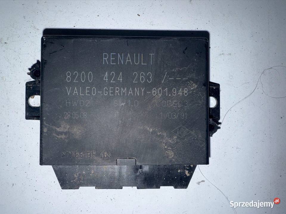 MODUŁ STEROWNIK CZUJNIKÓW PDC RENAULT SCENIC II Ostrów Wielkopolski