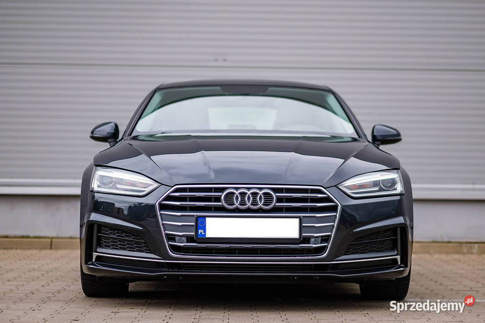 Audi A5 20 benzyna 252 Quattro AUTOMAT Skóra skórzana tapicerka Grajewo