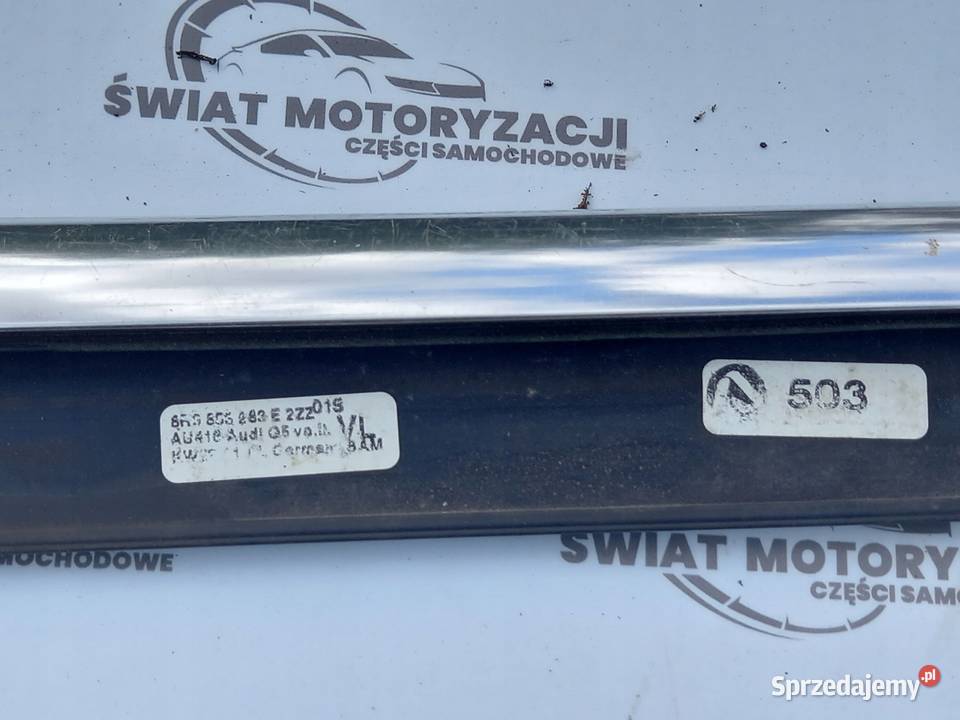 AUDI Q5 8R listwa zgarniająca lewa przód Kielce sprzedam