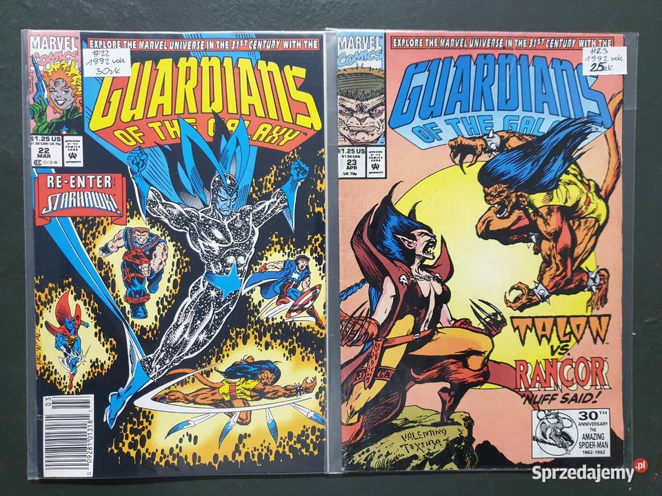 Guardians Of The Galaxy zestaw 13 komiksów Amerykańskie Gdynia
