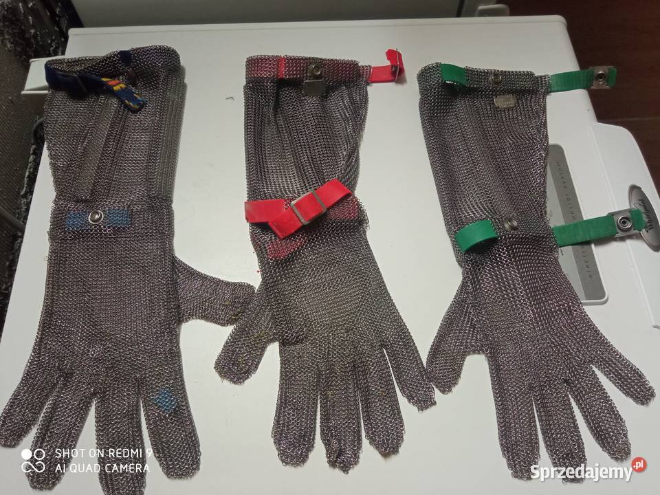 Rękawice metalowe masarskie Rypin sprzedam