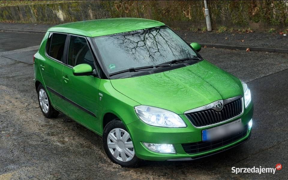 SKODA FABIA 2012 1WŁ Bezwypadkowa Tempomat reflektory ksenonowe Katowice
