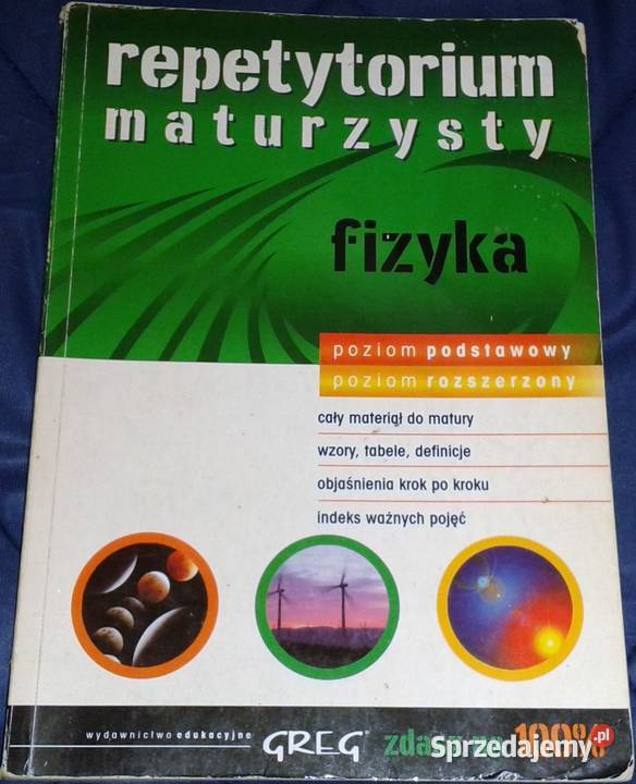 Repetytorium maturzysty Fizyka Anna Kukuła Chełm