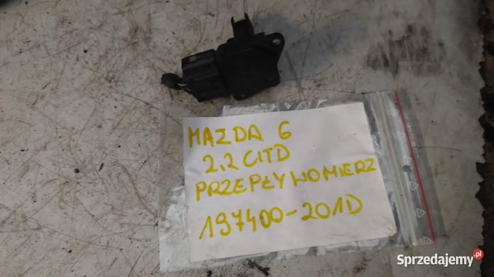 MAZDA 6 GH 22 CITD przepływomierz 197400201d Kielce