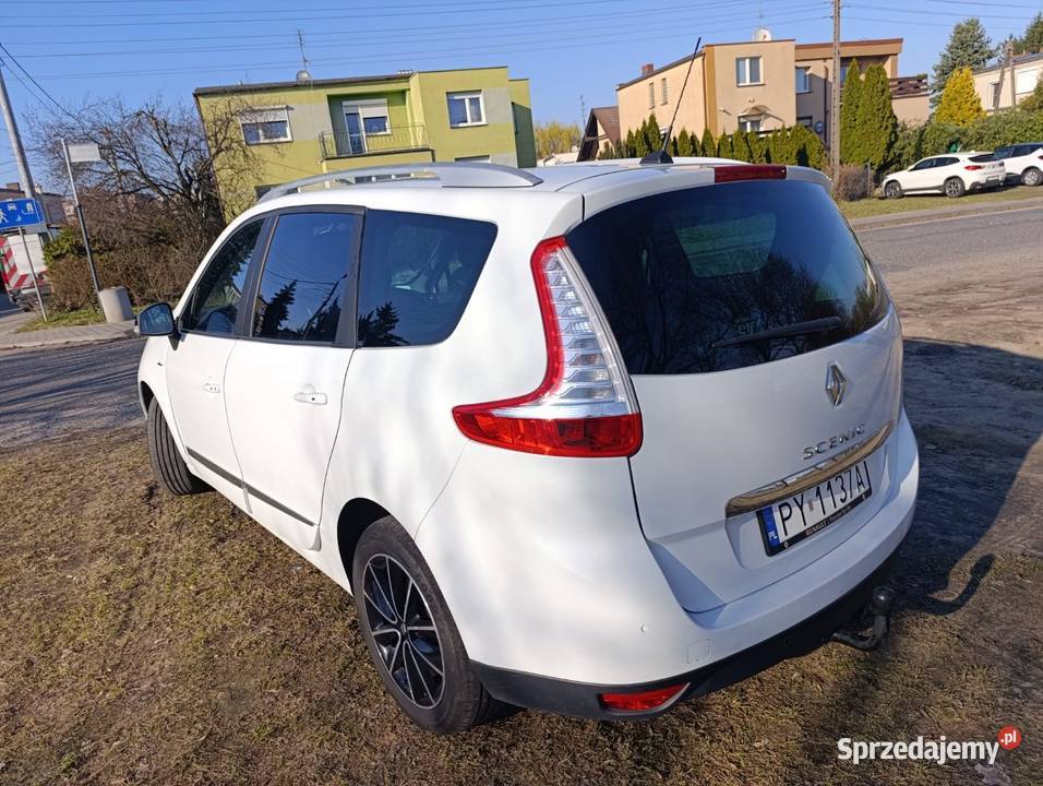 Renault Grand Scnic III 2015 12 Tce 1 WŁAŚCICIEL poduszka powietrzna Scenic wielkopolskie Poznań