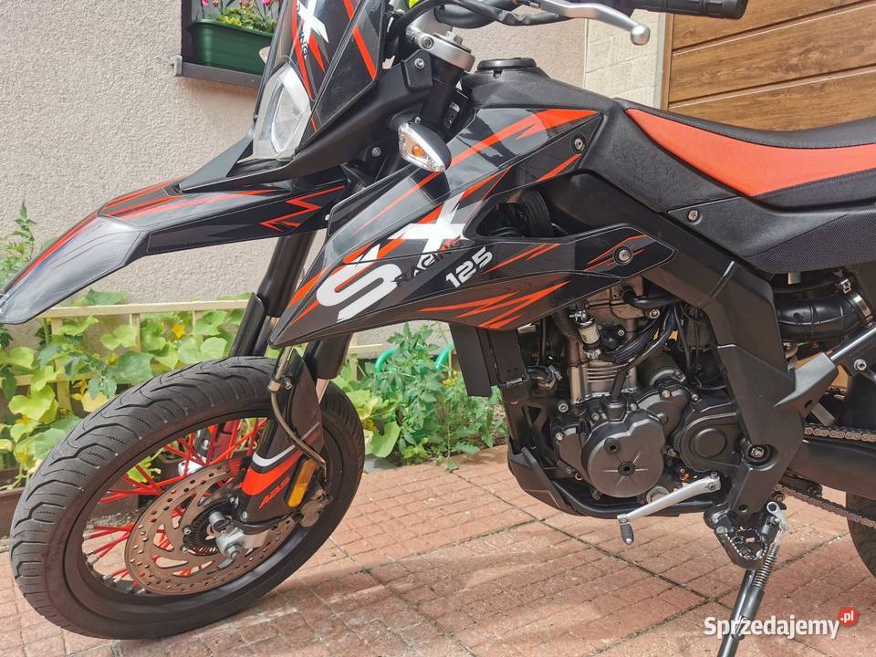 Aprilia sx 125 4t supermoto pomorskie Łeba