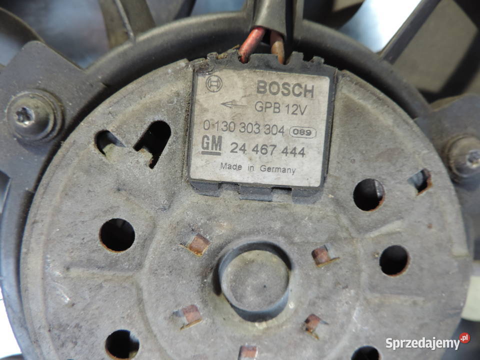WENTYLATOR CHŁODNICY OPEL ZAFIRA B 19 CDTI osobowe małopolskie Nowy Sącz sprzedam