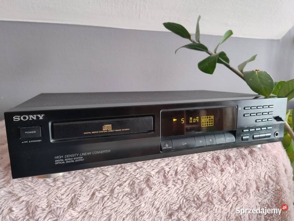 Odtwarzacz CD Sony cdp 361 z pilotem Trzebuska