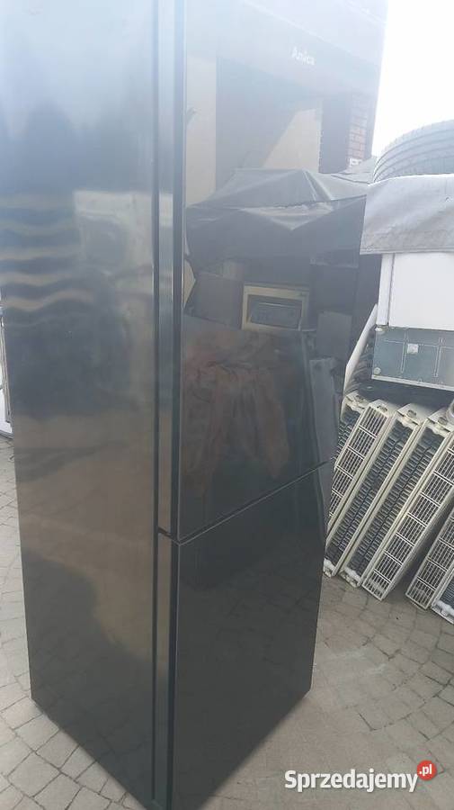 Lodówka Amica 185 CZARNE SZKLO Kórnik sprzedam