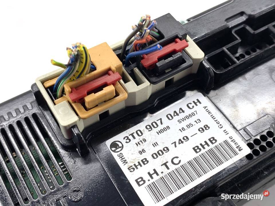 PANEL STEROWANIA NAWIEWU SKODA YETI 3T0907044CH