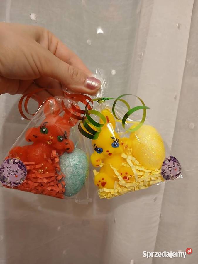 Zajączyk mydlany Wielkanocny z dekorem Wrocław