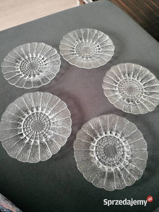 Komplet 5 talerzyki kora Ząbkowice Choszczno sprzedam