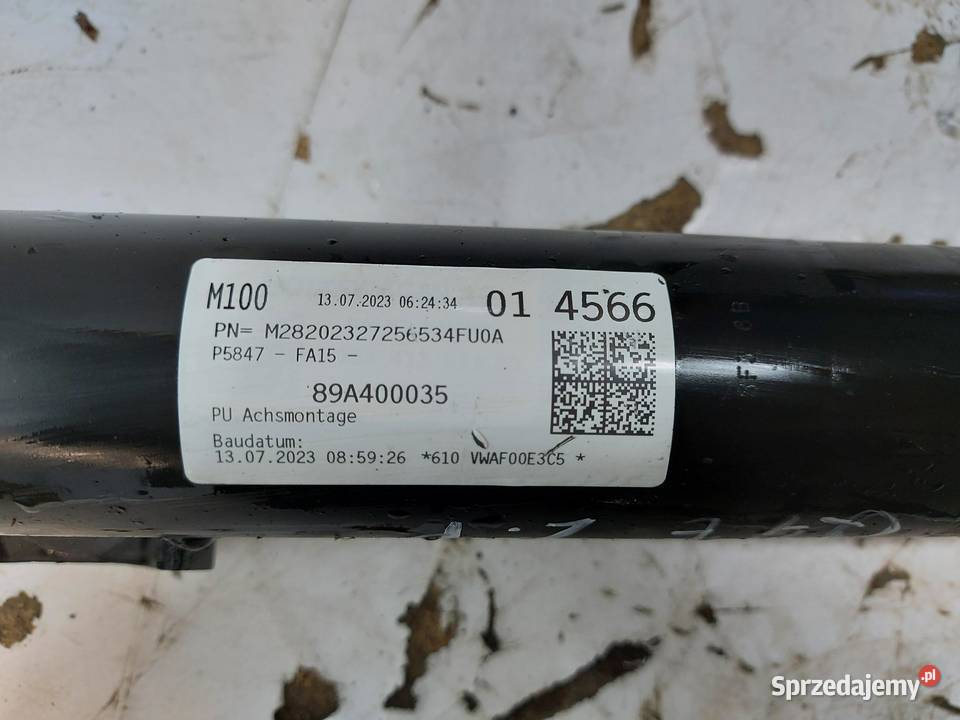 Audi Q4 ETRON 89A 89E AMORTYZATOR LEWY PRZÓD