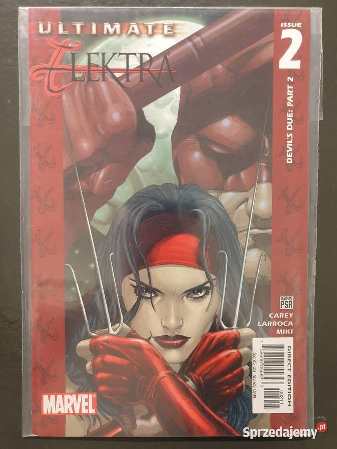 Ultimate Elektra 5 oryginalnych komiksów Marvel