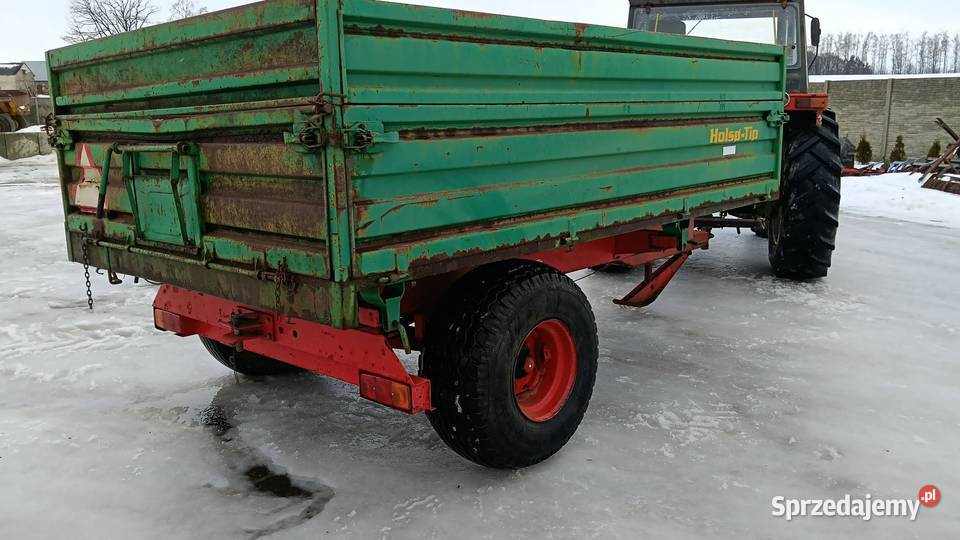 Przyczepa warfama na 3 strony hamulce 4 tony nieuszkodzony Nowa Karczma