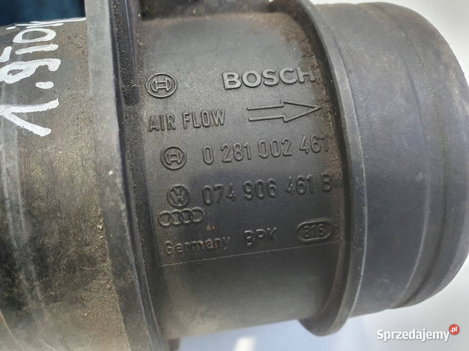 PRZEPŁYWOMIERZ Skoda Octavia II 19 TDI POWIETRZA osobowe Rudka